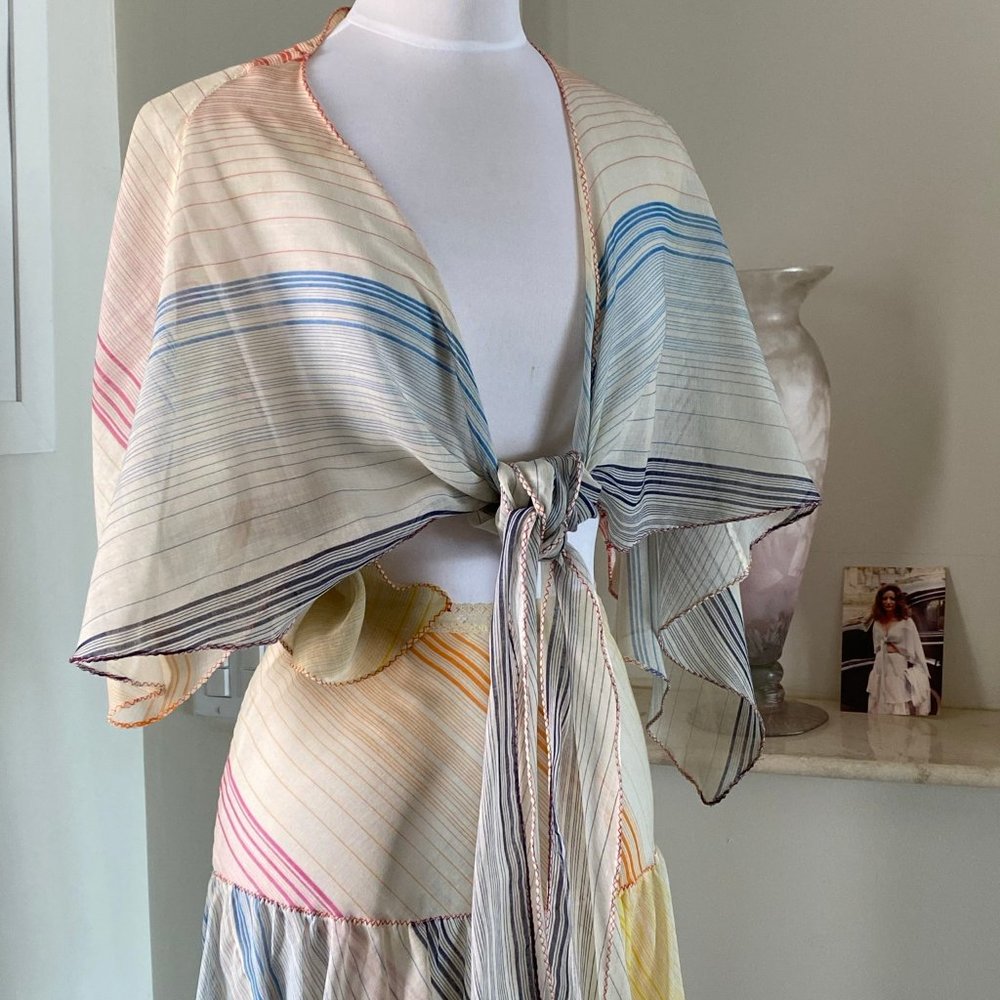 Ora Feder Top/Skirt-VINTAGE 1975 - Picture 3 of 7
